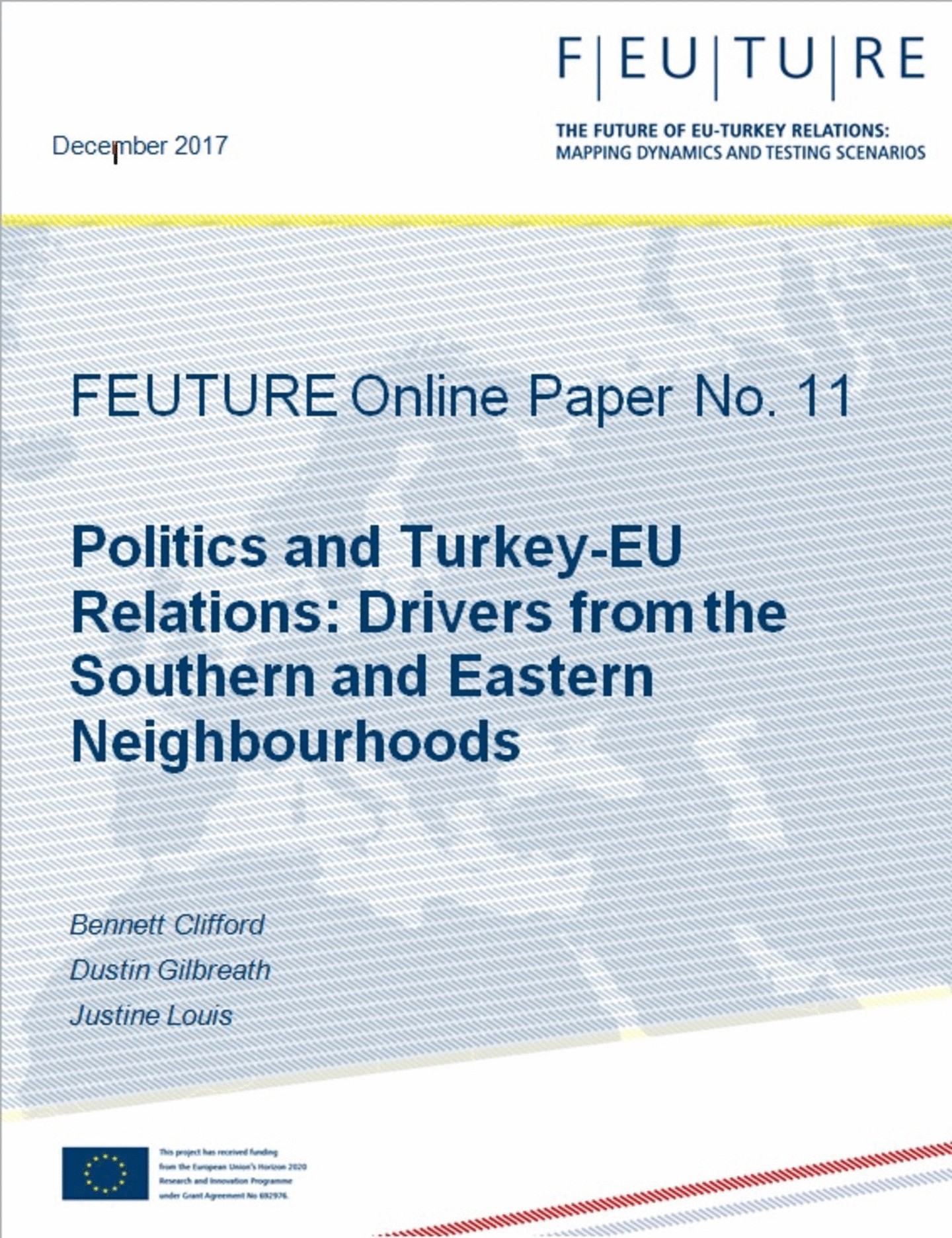 Politics and Turkey-EU Relations: Drivers from the Southern and Eastern Neighbourhoods