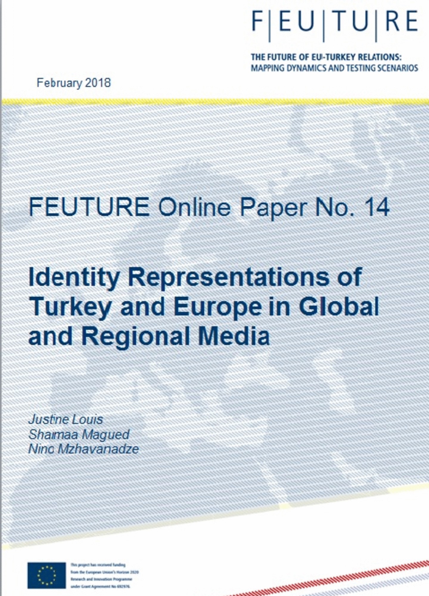 Identity Representations of Turkey and Europe in Global and Regional Media