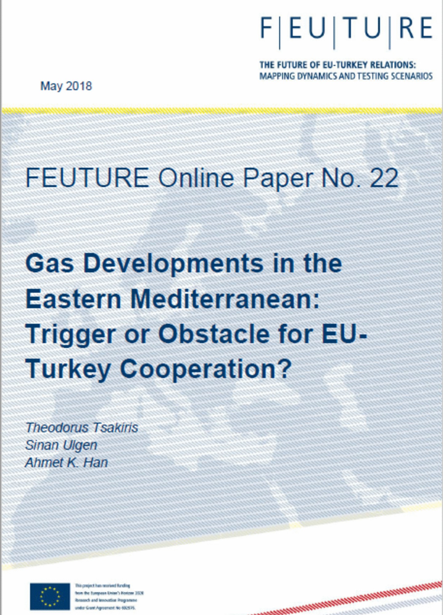 Gas Developments in the Eastern Mediterranean: Trigger or Obstacle for EU-Turkey Cooperation?